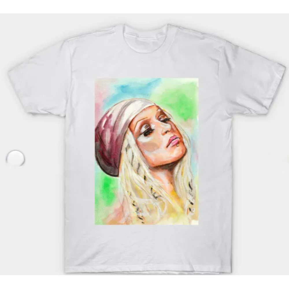 Christina Aguilera Unisex Tshirt Gift For Fan 1
